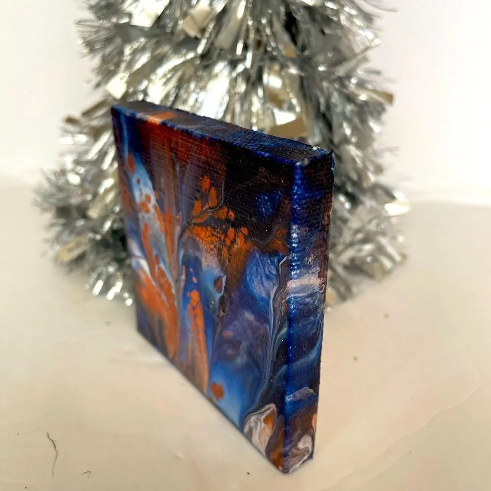 HAND‎ CRAFTED CHRISTMAS TREE ORNAMENTS, set of 4